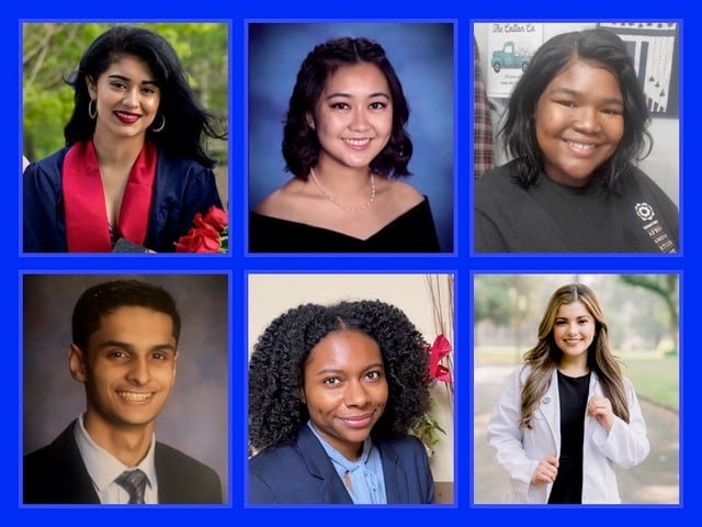 2021 scholarship winners photo montage 2