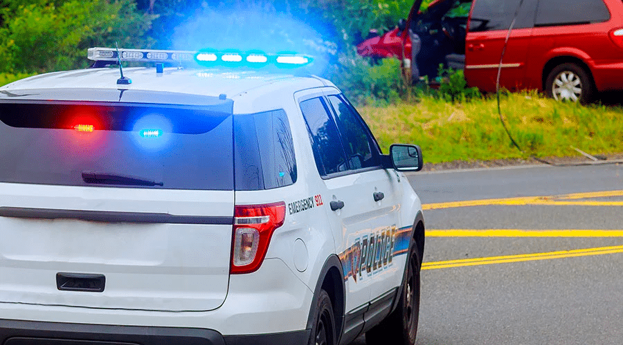 car accident police